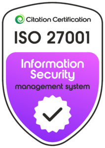 Pacific Transcription is proud to hold ISO 27001 certification.